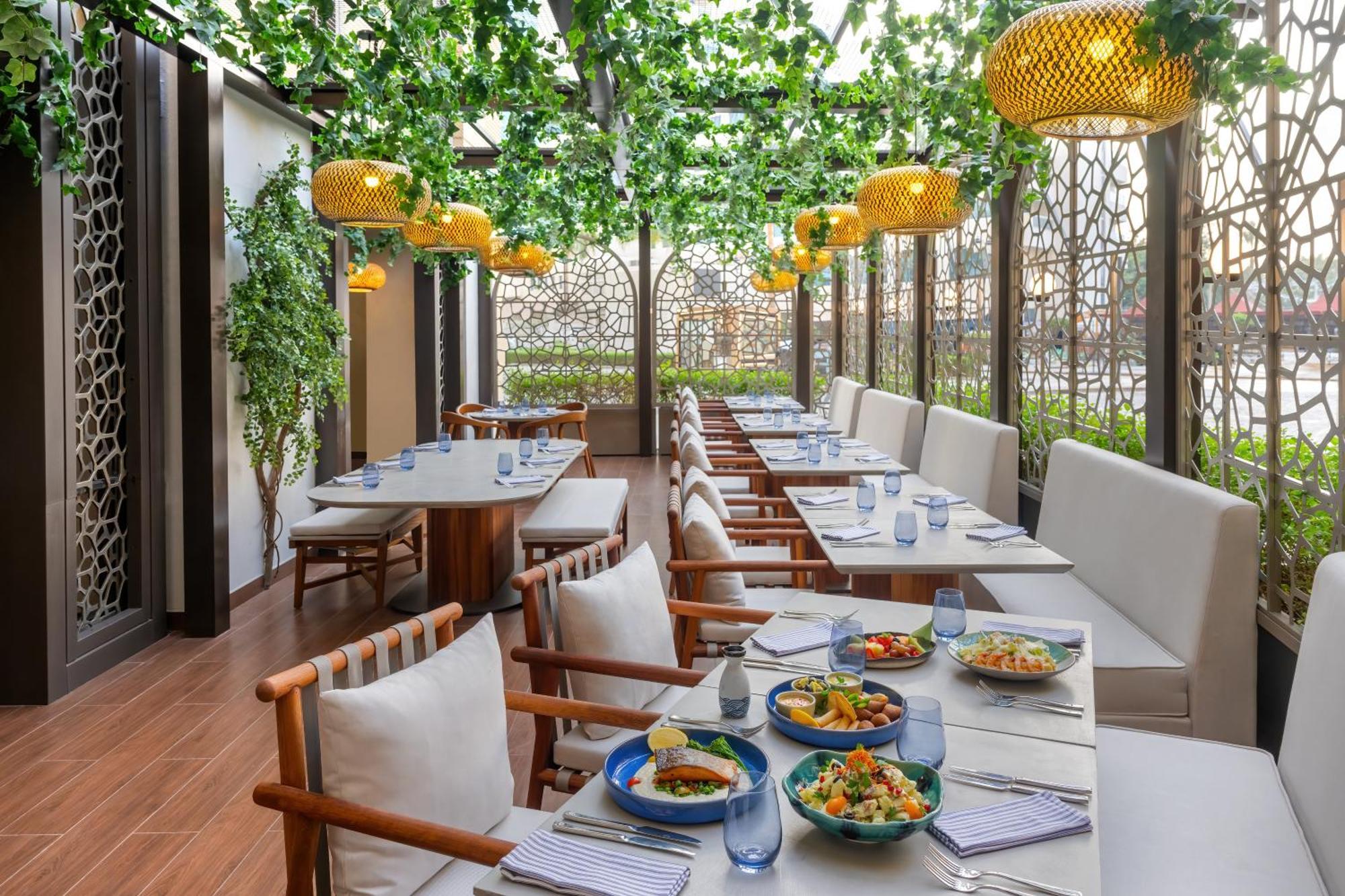 جيه ايه فندق أوشن فيو دبي المظهر الخارجي الصورة The Terrace