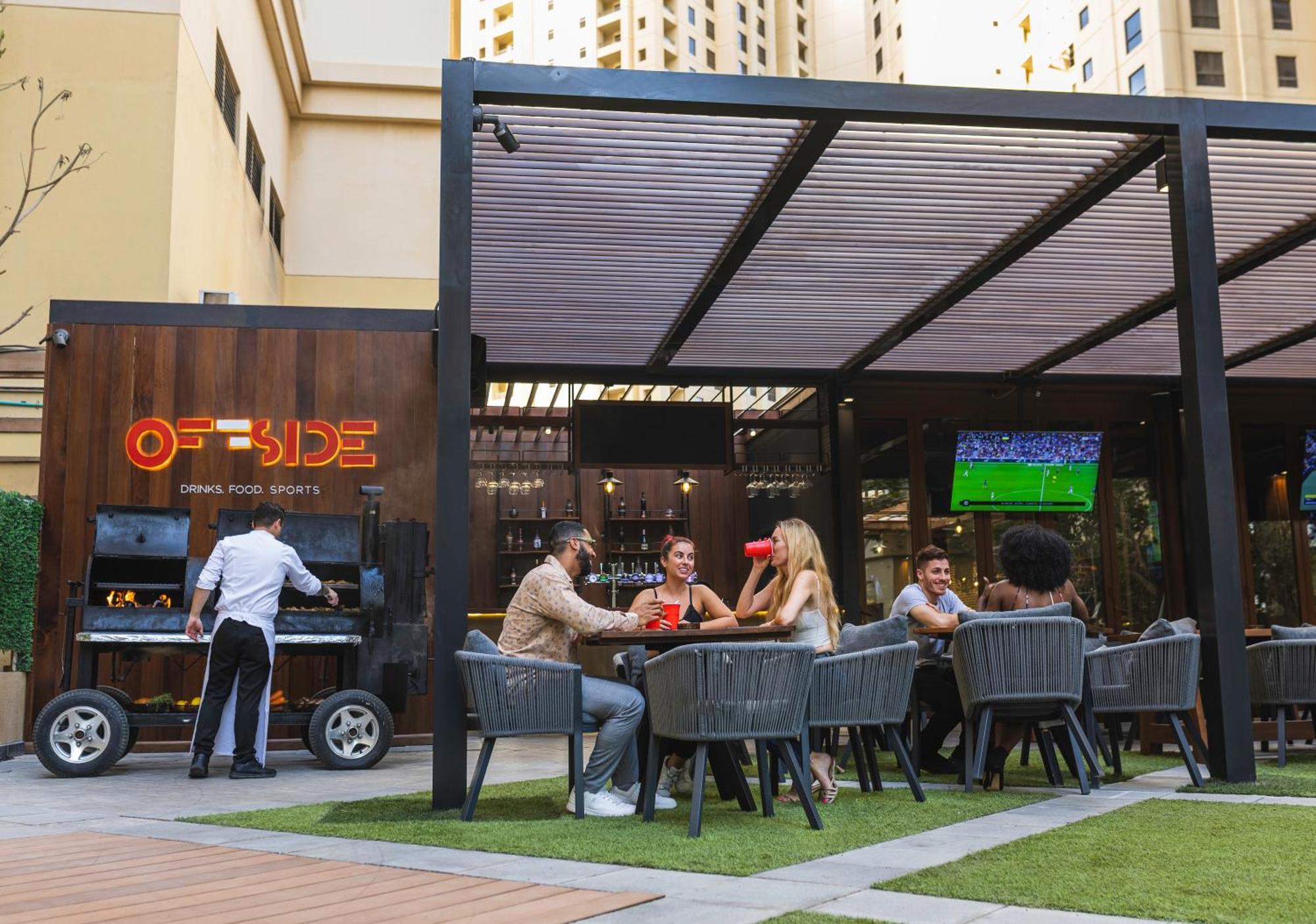 جيه ايه فندق أوشن فيو دبي المظهر الخارجي الصورة Off-side Sports Bar